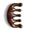 Cureder Wooden Scalp Massager - Handmade 100% Natural Green Sandalwood Wide Tooth Combs - Wood Massage Comb & Sandalwood Comb for Luxurious Hair Care view 1