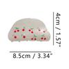 Cherry Hair Clips,Cellulose Acetate Hair Clips,Small Claw Clips for Girl,Hair Accessories,Pack of 2 view 2