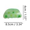 Clover Hair Clips,Cellulose Acetate Hair Clips,Small Claw Clips for Girl,Hair Accessories,Pack of 2 view 2