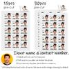 Artsadd Graduation Tattoos Personalized Temporary Tattoos with Photo Name Body Stickers Celebration Party Supplies Pre-cut 15pcs view 2