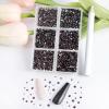 Beadsland 7200pcs Flatback Rhinestones,Burgundy Rhinestone Nail Gems Round Crystal Rhinestones for Crafts,Mixed 6 Sizes with Wax Pencil Kit, SS3-SS10,Amethyst view 3