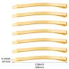 50 Gold Jumbo Bobby Pins, 2.56 Inch Metal Hair Clips Hair Pin Bobby-pins Hairpins Hair Accessories for Women Thick Long Updo Hair Style view 2