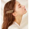 50 Gold Jumbo Bobby Pins, 2.56 Inch Metal Hair Clips Hair Pin Bobby-pins Hairpins Hair Accessories for Women Thick Long Updo Hair Style view 4