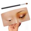 errorpot Face Eyes Makeup Practice Board, 3D Textured Silicone Bionic Skin for Beginners Eyelash Lip Training Painting Makeup Accessories view 2