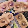 errorpot Face Eyes Makeup Practice Board, 3D Textured Silicone Bionic Skin for Beginners Eyelash Lip Training Painting Makeup Accessories view 3