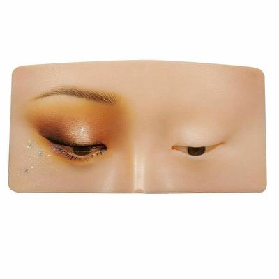 errorpot Makeup Practice Board The Perfect Aid to Practicing Makeup Silicone Face Eye Makeup Practice Board Pad Bionic Skin for Makeup