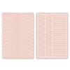 Lencharm 5PCS Double Sides Silicone Practice Skin Permanent Makeup Tattoo Microblading Microshading Practice Fake Skins for Tattooing Brows Ombre Eyebrows Tattoos view 1