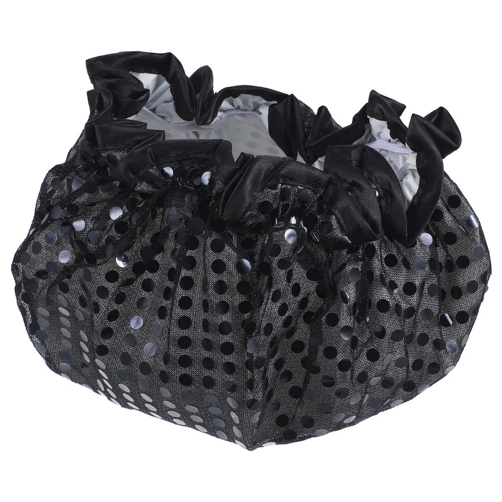 FRCOLOR Cute Waterproof Shower Cap for Women Hair Dry Swim Cap Reusable Scrub Hat Large Bonnet for Men