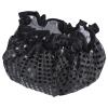 FRCOLOR Cute Waterproof Shower Cap for Women Hair Dry Swim Cap Reusable Scrub Hat Large Bonnet for Men view 1