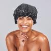 FRCOLOR Cute Waterproof Shower Cap for Women Hair Dry Swim Cap Reusable Scrub Hat Large Bonnet for Men view 4