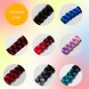 2 Packs Black and Yellow Long Braided Ponytail Extension For Black Women Soft Synthetic Hair Piece For Women with Hair Tie Straight Wrap Around Ponytail Braided Hair Extensions pre Stretched 30 Inch view 4