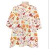 Autumn Barber Cape - Salon Hair Cutting Cape for Women,Men,Kids,Adults,Haircut Cape with Adjustable Elastic Neckline Stylist Cape Gown Accessories Fall Pumpkins Maple Leaves Cartoon Art Decor view 1