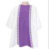 Purple Stripes Barber Cape - Salon Hair Cutting Cape for Women,Men,Kids,Adults,Haircut Cape with Adjustable Elastic Neckline Stylist Cape Gown Accessories Modern Minimalist Abstract Aesthetics view 1