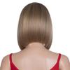 10 Inch Headband Bob Wig Synthetic Ombre Blonde Straight Hair Wigs Party Cosplay Wig For Women view 3