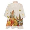 Harvest Pumpkins Barber Cape - Salon Hair Cutting Cape for Women,Men,Kids,Adults,Haircut Cape with Adjustable Elastic Neckline Cape Gown Accessories Give Thanks Elf Gnomes Fall Autumn Maple Burlap view 1