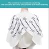 Bohemia Geometric Barber Cape - Salon Hair Cutting Cape for Women,Men,Kids,Adults,Haircut Cape with Adjustable Elastic Neckline Stylist Cape Gown Accessories Geometric Stripes Rhombus White view 4