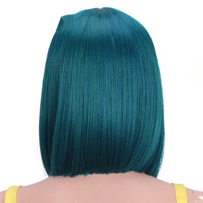 10 Inch Bob Wigs Straight Hair Lace Wigs For Women Cosplay Wigs Heat Resistant Synthetic Hair
