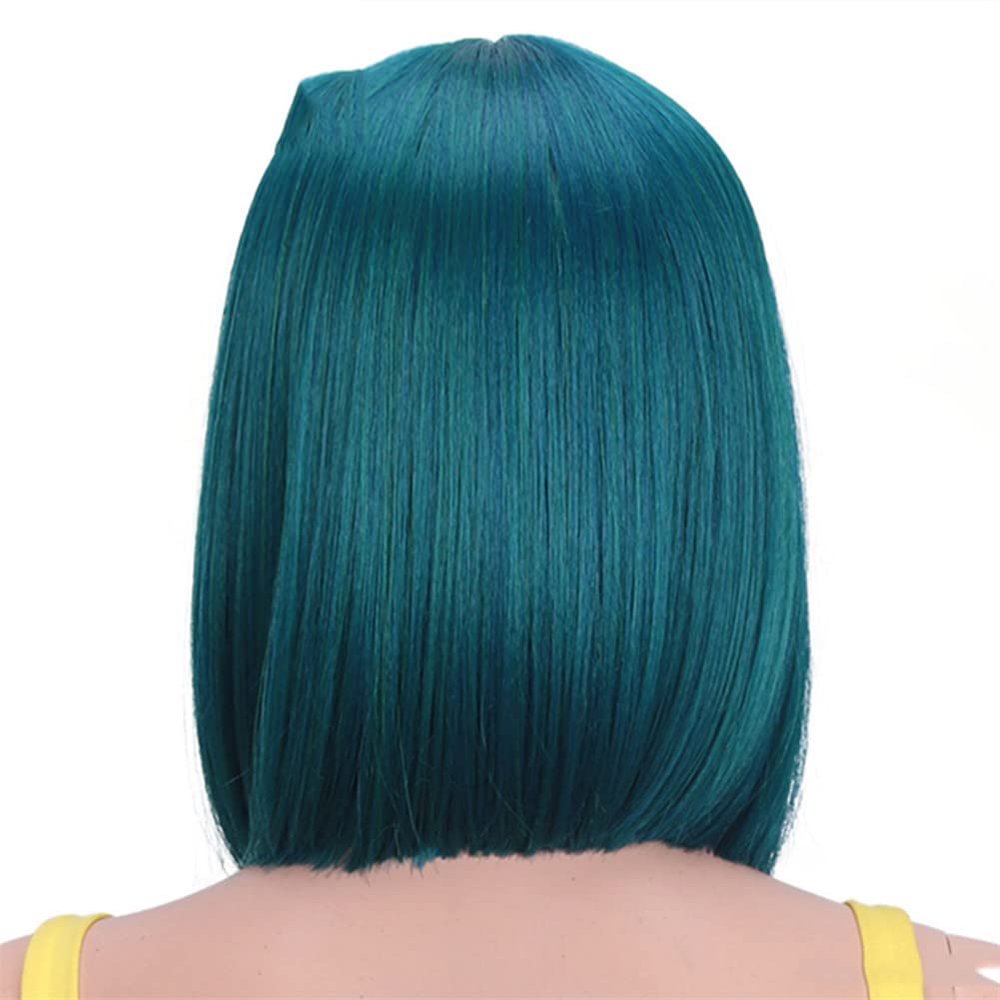 10 Inch Bob Wigs Straight Hair Lace Wigs For Women Cosplay Wigs Heat Resistant Synthetic Hair