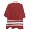 Abstract Farmhouse Stripes Barber Cape - Salon Hair Cutting Cape for Women,Men,Kids,Adults,Haircut Cape with Adjustable Elastic Neckline Stylist Cape Gown Accessories Geometric Burgundy Red White view 1