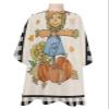 Autumn Pumpkin Scarecrow Barber Cape - Salon Hair Cutting Cape for Women,Men,Kids,Adults,Haircut Cape with Adjustable Elastic Neckline Stylist Cape Gown Accessories Fall Thanksgiving Sunflower Plaid view 1