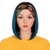 10 Inch Headband Bob Wig Synthetic Ombre Blonde Straight Hair Wigs Party Cosplay Wig For Women view 1