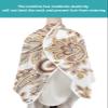 Boho Paisley Barber Cape - Salon Hair Cutting Cape for Women,Men,Kids,Adults,Haircut Cape with Adjustable Elastic Neckline Stylist Cape Gown Accessories Da-mask Floral Print Bohemian Style view 4