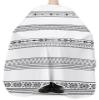 Bohemia Barber Cape - Salon Hair Cutting Cape for Women,Men,Kids,Adults,Haircut Cape with Adjustable Elastic Neckline Hairdressing Stylist Cape Gown Accessories Modern Geometric Stripes Tribal Diamond view 3