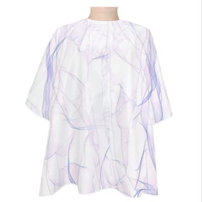 Abstract Marbling Barber Cape - Salon Hair Cutting Cape for Women,Men,Kids,Adults,Haircut Cape with Adjustable Elastic Neckline Stylist Cape Gown Accessories Modern Gradient Purple Pink Marble