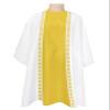 Orange Geometric Barber Cape - Salon Hair Cutting Cape for Women,Men,Kids,Adults,Haircut Cape with Adjustable Elastic Neckline Stylist Cape Gown Accessories Modern Minimalist Abstract Stripe view 1
