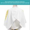 Orange Geometric Barber Cape - Salon Hair Cutting Cape for Women,Men,Kids,Adults,Haircut Cape with Adjustable Elastic Neckline Stylist Cape Gown Accessories Modern Minimalist Abstract Stripe view 4