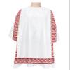 Red White Barber Cape - Salon Hair Cutting Cape for Women,Men,Kids,Adults,Haircut Cape with Adjustable Elastic Neckline Stylist Cape Gown Accessories Simple Traditional Greece European Greek Art view 1