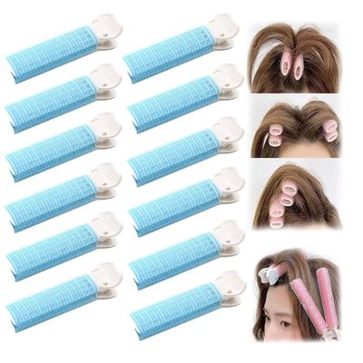 12 Pcs Instant Volumizing Hair Clips for Women,Root Clips for Curly Volume, No Trace Fluffy Hair Styling Hairpins