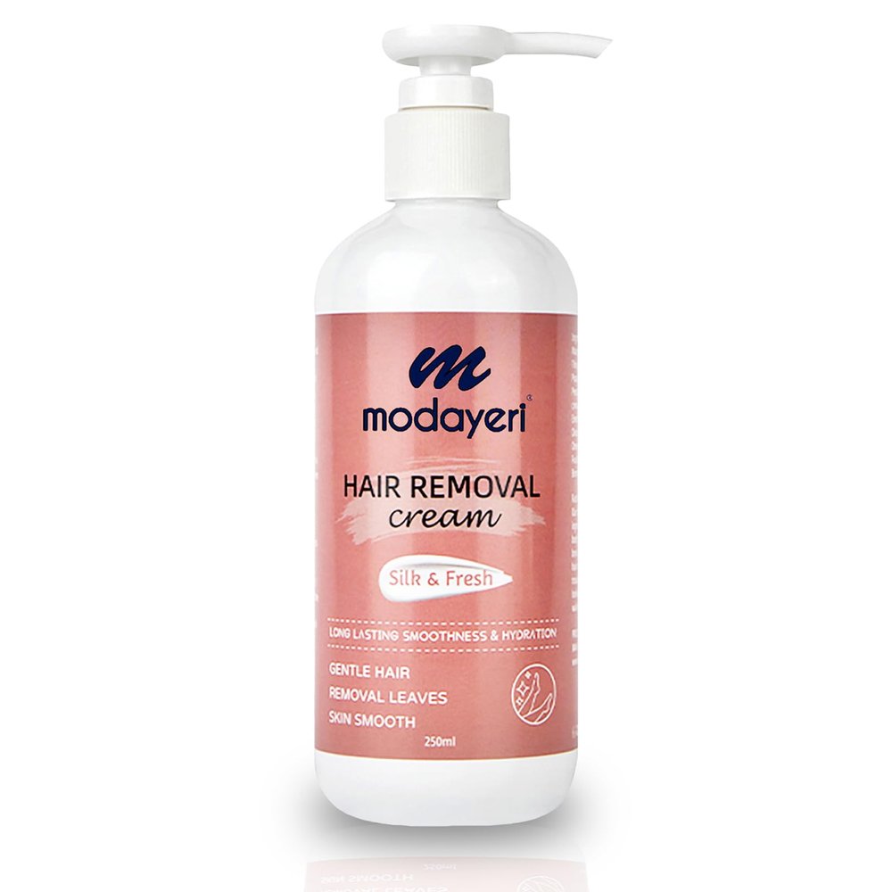 Hair Removal Cream, Arm & Bikini Removal Cream for Smooth, Silky Skin, Painless for Sensitive Skin, Advanced Formula for Long-Lasting Results, Strength Hair Remover, Easy for Women & Men, 8.45 Fl Oz