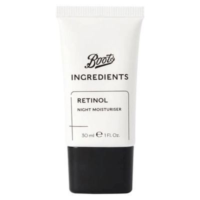 Boots Ingredients Retinol Night Moisturizer 1.0 Fl Oz