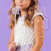 Flash Tattoos BALLERINA kids tattoo variety set | 25 metallic tattoos | Ballerina party supplies, birthday party favor | Glitter tattoo view 3