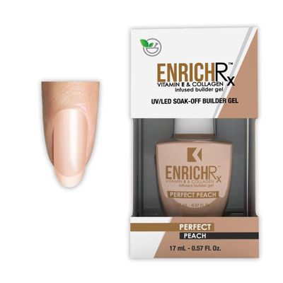 KUPA GelFinity EnrichRx Infused Builder Gel 0.57 fl oz - Perfect Peach