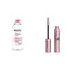 Garnier SkinActive Micellar Water + Maybelline Lash Sensational Sky High Washable Mascara Blackest Black Bundle view 1