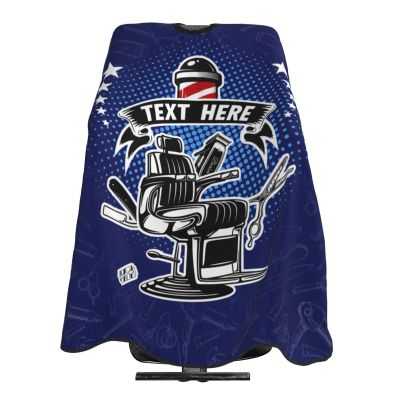 Custom Barber Cape, Personalized Text Hair Cutting Cape for Men, Customized Haircut Kit Hairdressing Apron for Home and Barbershop