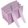 Nail Files (100 Pcs), 100/180 Grit Nail File Emery Board Bulk for Acrylic Nails and Natural Nails, Limas para Unas Acrilicas Profesional Pack Filers for Gel Nail Double Sided Manicure Curved Gray view 1