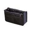 TLULY Organizer Insert Bag Women Travel Insert Organizer Handbag Purse Large Liner Lady Makeup Cosmetic Bag Female Tote (Color : Black) view 1