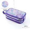 Vipdeal Kids Toiletry Bag for Girls, Travel Toiletry Bag for Teen Girls Cosmetic Bag Makeup Bag Waterproof Hanging Wash Bag Toiletries, Tie Dye Purple view 3