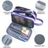 Vipdeal Kids Toiletry Bag for Girls, Travel Toiletry Bag for Little Young Girls Cosmetic Bag Makeup Bag Waterproof Hanging Wash Bag Toddler Toiletries, Mermaid Scales view 3