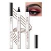 2 Pcs/Set 3D Eyebrow Pencil - Eye Makeup Micro 4 Point Brow Pen Lift & Snatch Eyebrow Pen Kits with 3 Eyebrow Stencil Long-Lasting Waterproof Natural Eyebrow Hair (4# black) view 1