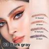 2 Pcs/Set Eyebrow Ink Pencil by Brow Stylist -Micro 4 Point Brow Pen Lift & Snatch Eyebrow Pen Kits with 3 Eyebrow Stencil Long-Lasting Waterproof Natural Eyebrow Hair (3# dark grey) view 3