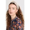 Atoden Pearl Knotted Headbands: 2Pcs Black Beaded Jeweled Embellished Hair Accessories Gift for Women view 3