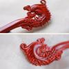 Updo Bun Styling Boho Outfit Sandalwood Carved Hair Pin Stick Phoenix view 3
