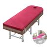 Spa Bed Mattress Cover,Lash Bed Mattress Topper 2.7In Thickness,Non-Slip Massage/Spa Table Pad Without Bed,Massage Table Cushion Topper Memory Foam with Removable Cover,Wine red r,60x180cm view 1