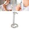 Aqur2020 Metal Manual Shaving Holder and Shaving Brush Stand, Men Male Shaving Holder Grooming Tool, Bathroom Accessories, Shaving Stand Brush Stands Shaving Accessories view 4