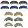 Dz Pk 12 Count JCGY 3.75" Bar Barrettes 5 Rows Sparkly Prong Mounted Crystals 0004-D view 2