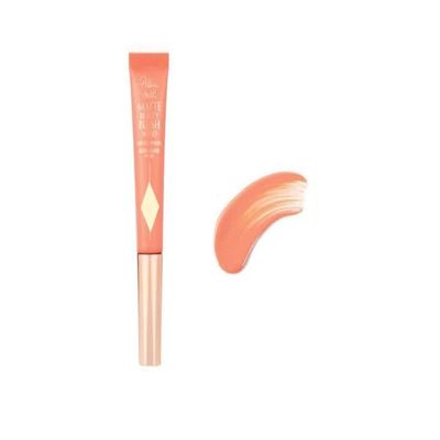 CHARLOTTE'S NEW! PILLOW TALK MATTE BEAUTY BLUSH WAND PEACH POP